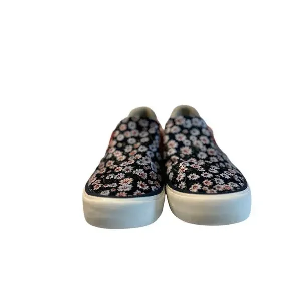 SeaVees Women's Hawthorne Slip On Daisy Patchwork Size 9 Floral Spring - Picture 2 of 9